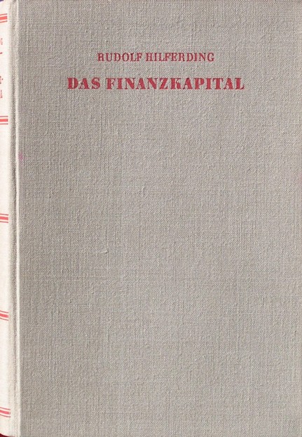 Button E.A. Bakkum about Das Finanzkapital by Hilferding