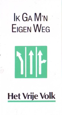 Photo of sticker Het Vrije Volk