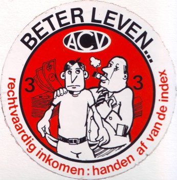 Scan of sticker ACV