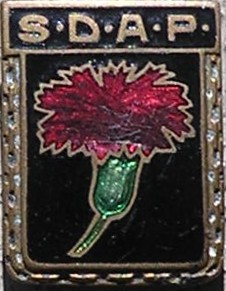 Photo of SDAP lapel button