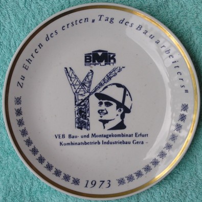 Photo of plate VEB BMK