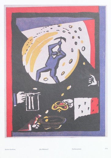 Photo of printed graphic arts Herbert Sandberg