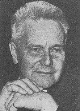 Foto van Jan Tinbergen