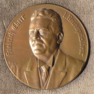 Photo of relief Friedrich Ebert