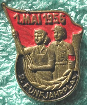 Photo of pin five-years plan GDR