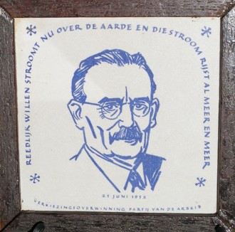 Tile of Willem Drees sr.