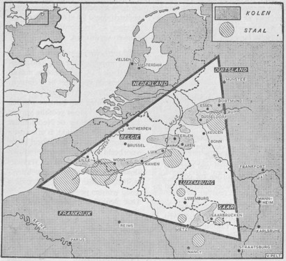 Figure of European regions for mining