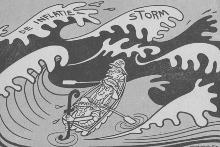 Picture of caricature Opland in Volkskrant 1973