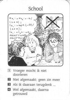 Quartet card Adult education Overijssel