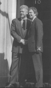 Photo of Clinton and Blair