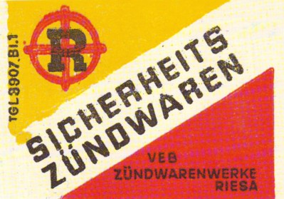 Picture card of VEB Riesa