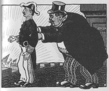 Caricature of Troelstra