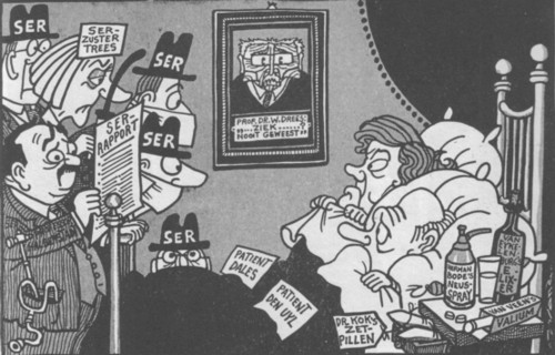 Photo of caricature by Opland