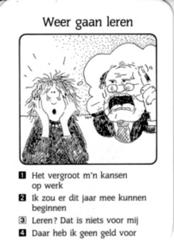 Quartet card Volwasseneneducatie Overijssel
